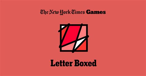 Letter Boxed — The New York Times.